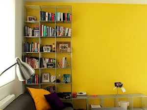 aranżacja strefy dziennej - mieszkanie w Krakowie - wersja w kolorze - Salon, styl nowoczesny - zdjęcie od DNA WORKS