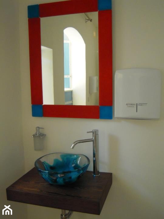 Lustro i umywalki Mdina Glass - zdjęcie od Szklana Malta - Homebook