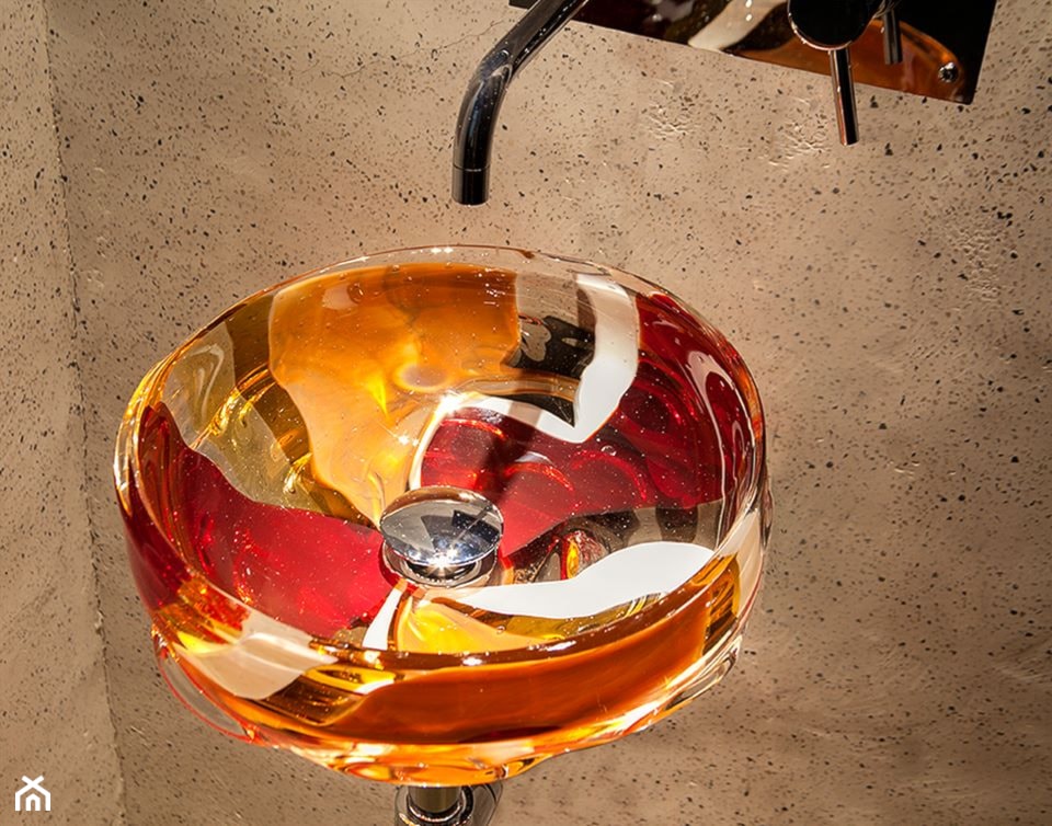Umywalka Mdina Glass - zdjęcie od Szklana Malta - Homebook