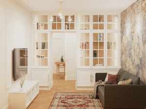 Mieszkanie w krakowskiej kamienicy - Salon, styl tradycyjny - zdjęcie od Famano Interiors