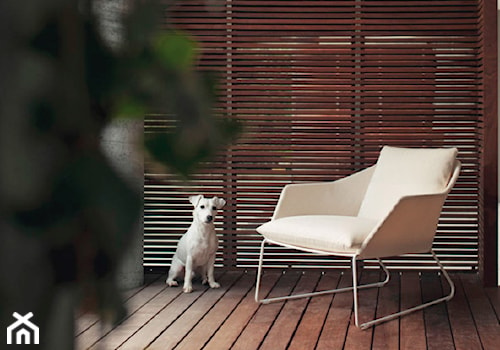 new york outdoor - Średni z podłogą z desek taras, styl minimalistyczny - zdjęcie od Saba Italia