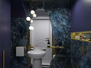Toaleta dla gości w stylu glamour - zdjęcie od Studio Mam Plan