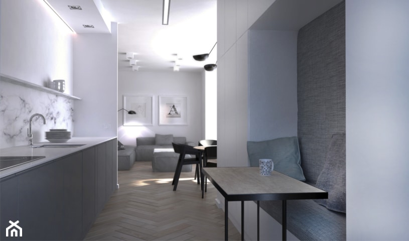 Kuchnia, styl minimalistyczny - zdjęcie od Monika Skowrońska Architekt Wnętrz