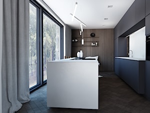Projekt wnętrz domu_120mkw - Kuchnia, styl nowoczesny - zdjęcie od Monika Skowrońska Architekt Wnętrz