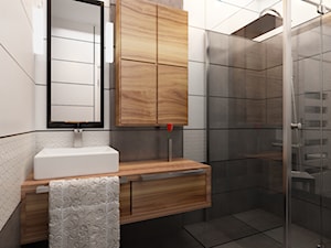 Projekt łazienki - Łazienka, styl minimalistyczny - zdjęcie od ArchD Biuro projektowe