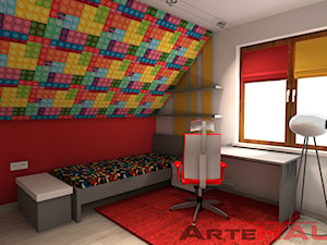 Pokój LEGO - zdjęcie od Projektowanie Wnętrz ArteHAUS