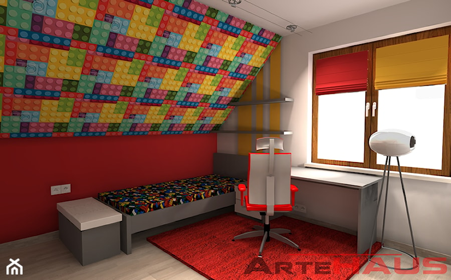 Pokój LEGO - zdjęcie od Projektowanie Wnętrz ArteHAUS