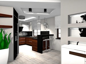 Projektowanie Wnętrz Online - Zdalnie - Kuchnia, styl nowoczesny - zdjęcie od Projektowanie Wnętrz ArteHAUS