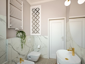 Mieszkanie w Kamienicy na wynajem - Średnia łazienka, styl glamour - zdjęcie od FRS ARCHITEKCI