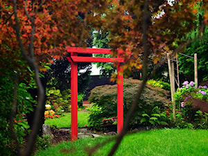 Pergola ogrodowa, styl japoński, Wrocław - zdjęcie od DB Garden