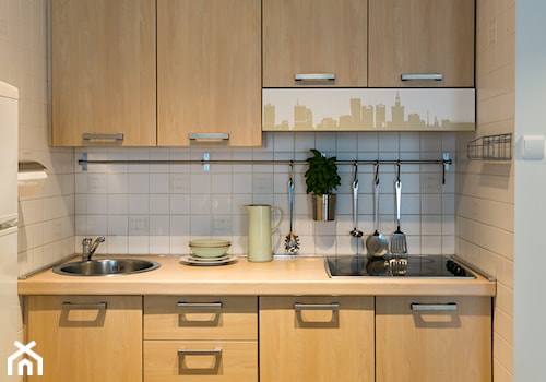 Rearanżacja i home staging mieszkania na wynajem - Kuchnia, styl skandynawski - zdjęcie od IDEALS . Marta Jaślan Interiors