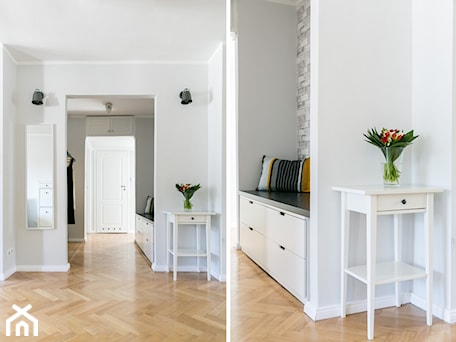 Aranżacje wnętrz - Hol / Przedpokój: Apartament inny niż wszystkie - rearanżacja i home staging mieszkania na wynajem - Hol / przedpokój, styl minimalistyczny - IDEALS . Marta Jaślan Interiors. Przeglądaj, dodawaj i zapisuj najlepsze zdjęcia, pomysły i inspiracje designerskie. W bazie mamy już prawie milion fotografii!