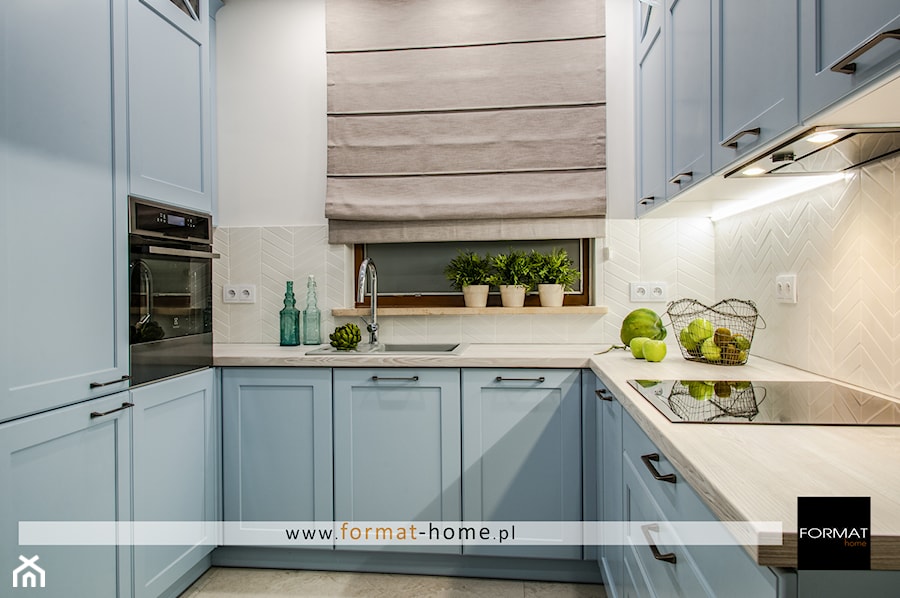 Klimatyczne mieszkanie w stylu prowansalskim - Kuchnia, styl prowansalski - zdjęcie od Studio FORMAT HOME