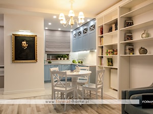 Klimatyczne mieszkanie w stylu prowansalskim - Jadalnia, styl prowansalski - zdjęcie od Studio FORMAT HOME