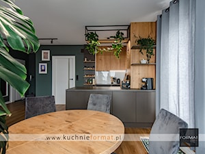 Funkcjonalna kuchnia z wyspą - Kuchnia, styl nowoczesny - zdjęcie od Studio FORMAT HOME