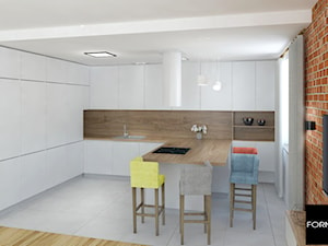 Mieszkanie w Krakowie - Kuchnia, styl nowoczesny - zdjęcie od Studio FORMAT HOME