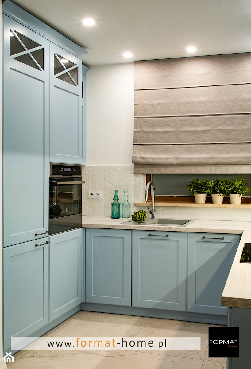 Klimatyczne mieszkanie w stylu prowansalskim - Kuchnia, styl prowansalski - zdjęcie od Studio FORMAT HOME