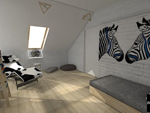 Dom pod Wolbromiem - Sypialnia - zdjęcie od Studio FORMAT HOME
