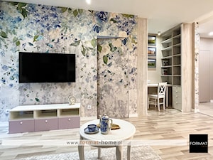 Klimatyczne mieszkanie w stylu prowansalskim - Salon, styl prowansalski - zdjęcie od Studio FORMAT HOME