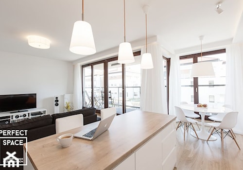 Wilanowskie słońce / 98 m - Kuchnia, styl minimalistyczny - zdjęcie od Perfect Space Interior Design & Construction