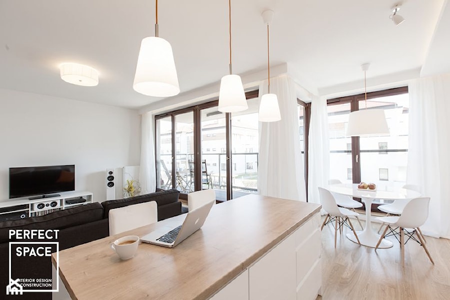 Wilanowskie słońce / 98 m - Kuchnia, styl minimalistyczny - zdjęcie od Perfect Space Interior Design & Construction