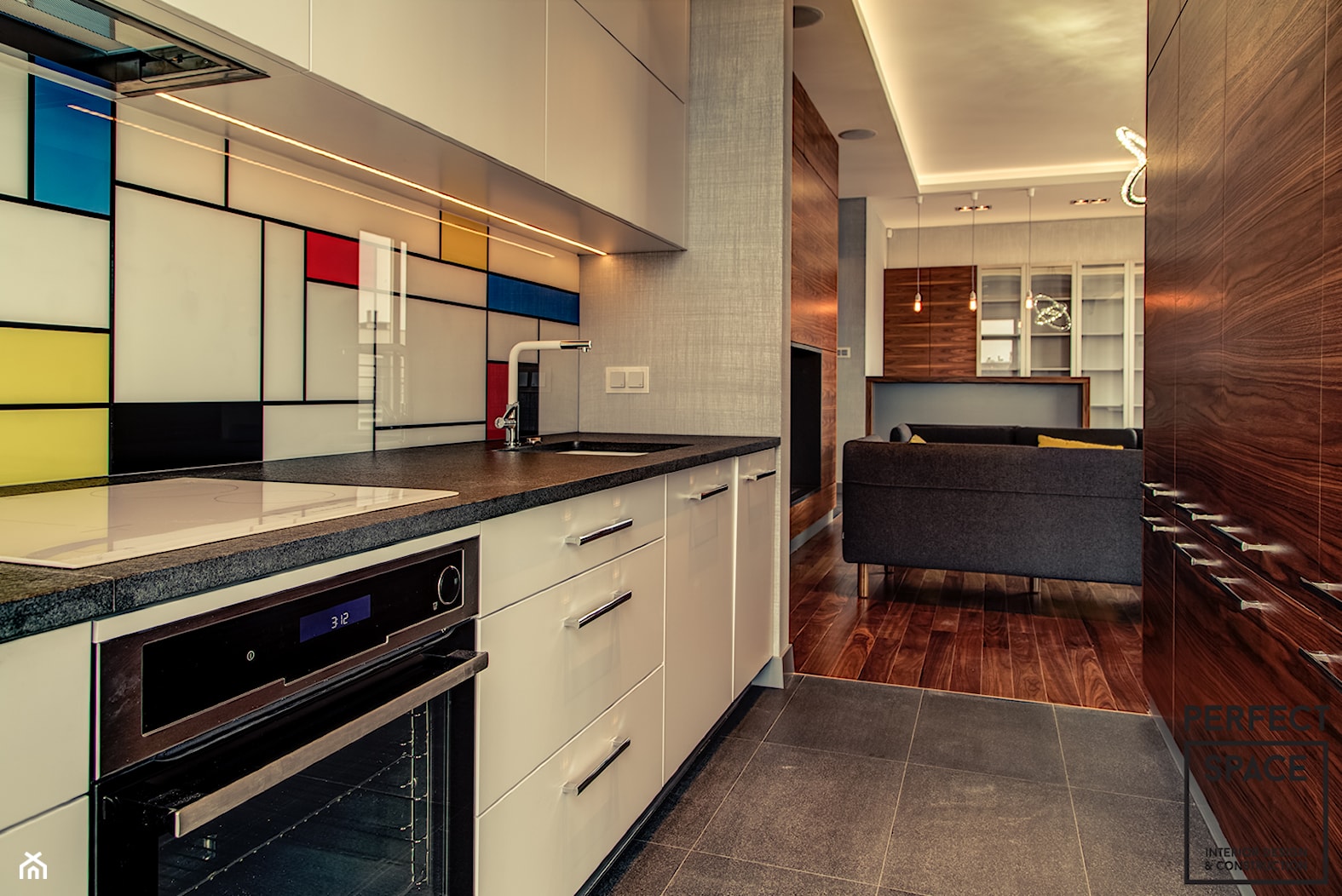 130 metrów klasy, luksusu i elegancji - Kuchnia, styl nowoczesny - zdjęcie od Perfect Space Interior Design & Construction - Homebook