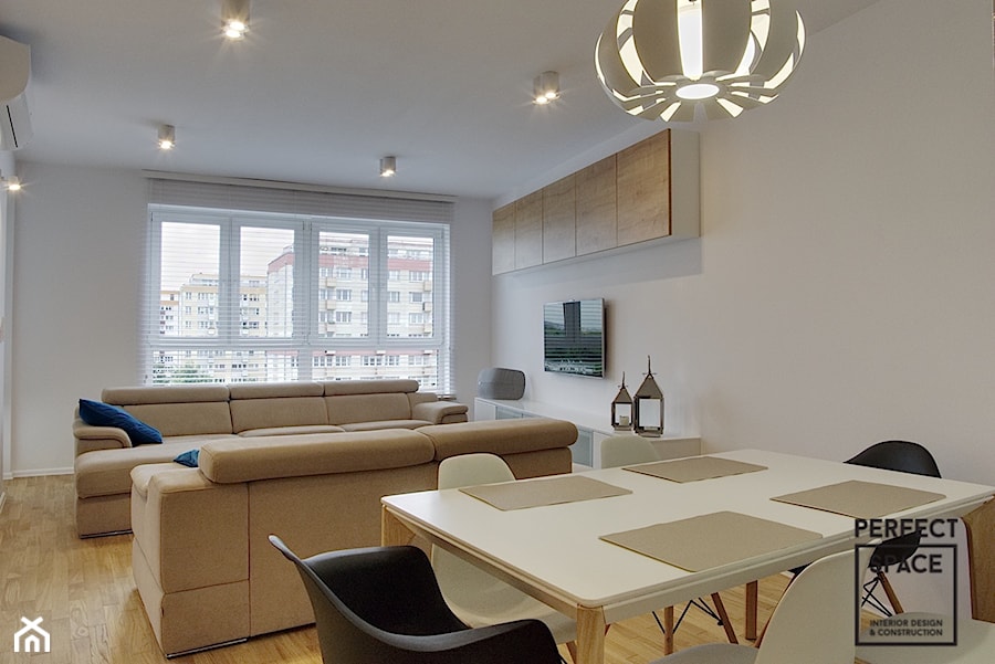 Moje, Twoje, Nasze - 4 pokojowe mieszkanie - Salon - zdjęcie od Perfect Space Interior Design & Construction