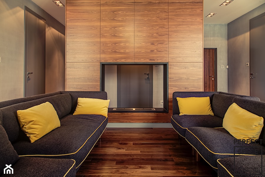 130 metrów klasy, luksusu i elegancji - Salon, styl glamour - zdjęcie od Perfect Space Interior Design & Construction