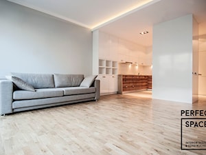 Dla Dwojga / 55 metrów - Salon, styl minimalistyczny - zdjęcie od Perfect Space Interior Design & Construction
