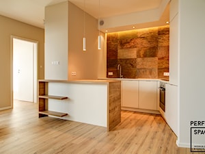 Ciepły Wiślany Mokotów ( 52 m2 ) - Kuchnia, styl nowoczesny - zdjęcie od Perfect Space Interior Design & Construction