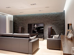 Szach Mat - Awangardowe lokum o powierzchni 120m2 - Salon - zdjęcie od Perfect Space Interior Design & Construction