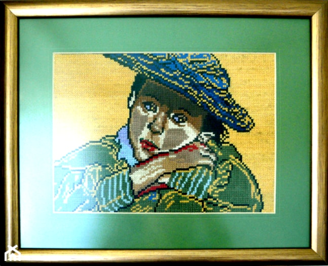 Obrazy haftowane nićmi - Salon, styl tradycyjny - zdjęcie od Manufaktura Rękodzieła