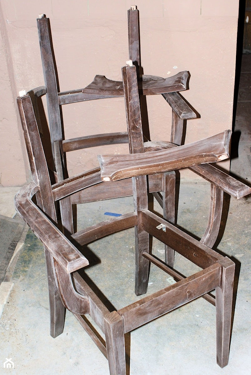 krzesła przed metamorfozą - zdjęcie od Agata Berka