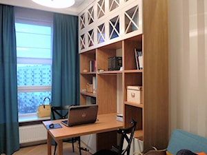 gabinet i pokój gościnny w jednym - zdjęcie od OMII. Agata Słoma