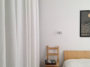 sypialnia z garderobą - zdjęcie od OMII. Agata Słoma