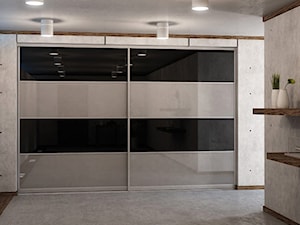 Nasze szafy - Hol / przedpokój, styl minimalistyczny - zdjęcie od Indeco Trójmiasto