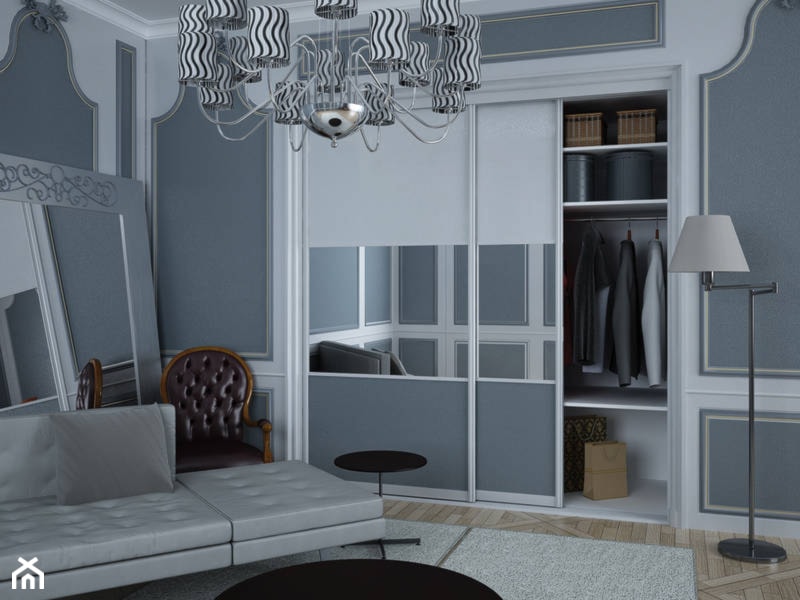 Nasze szafy - Salon, styl industrialny - zdjęcie od Indeco Trójmiasto