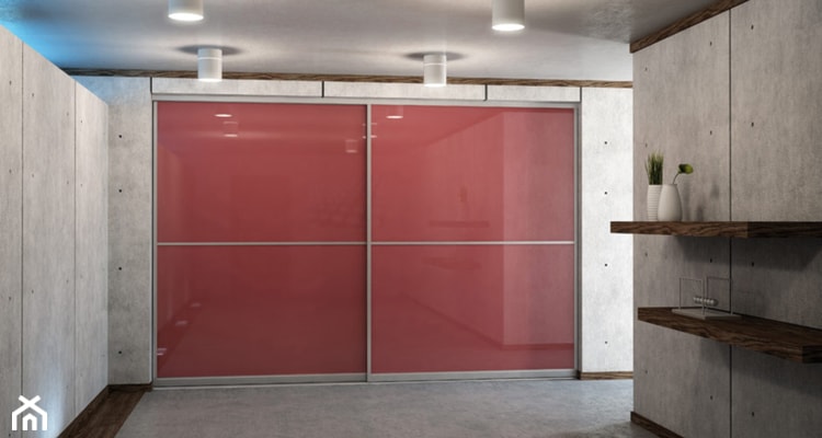 Nasze szafy - Hol / przedpokój, styl minimalistyczny - zdjęcie od Indeco Trójmiasto