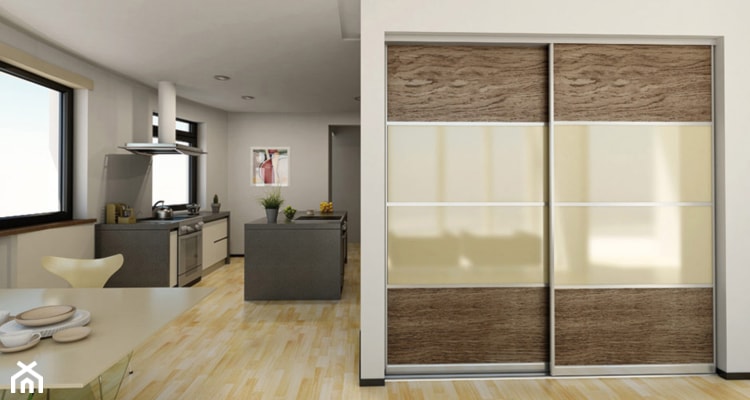 Nasze szafy - Salon, styl nowoczesny - zdjęcie od Indeco Trójmiasto