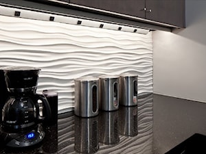 Panele dekoracyjne MDF 3D - Kuchnia, styl nowoczesny - zdjęcie od Luxum
