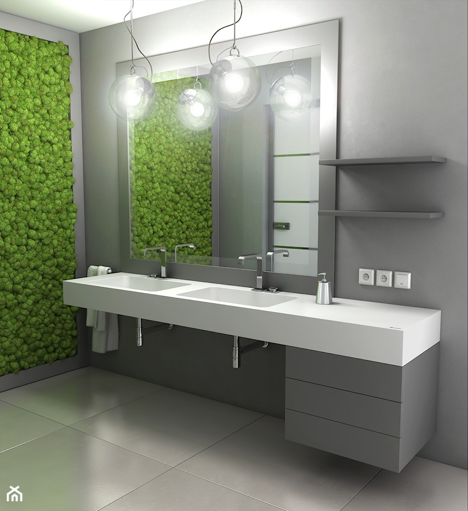 Nowoczesne wnętrze łazienki - Łazienka, styl nowoczesny - zdjęcie od Luxum - Homebook