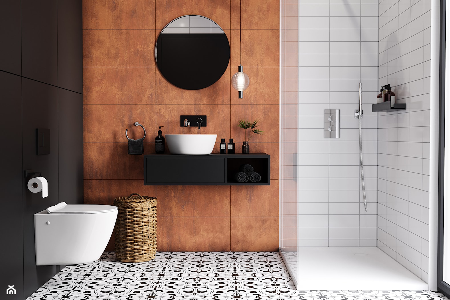 Mała łazienka od Luxum - zdjęcie od Luxum - Homebook