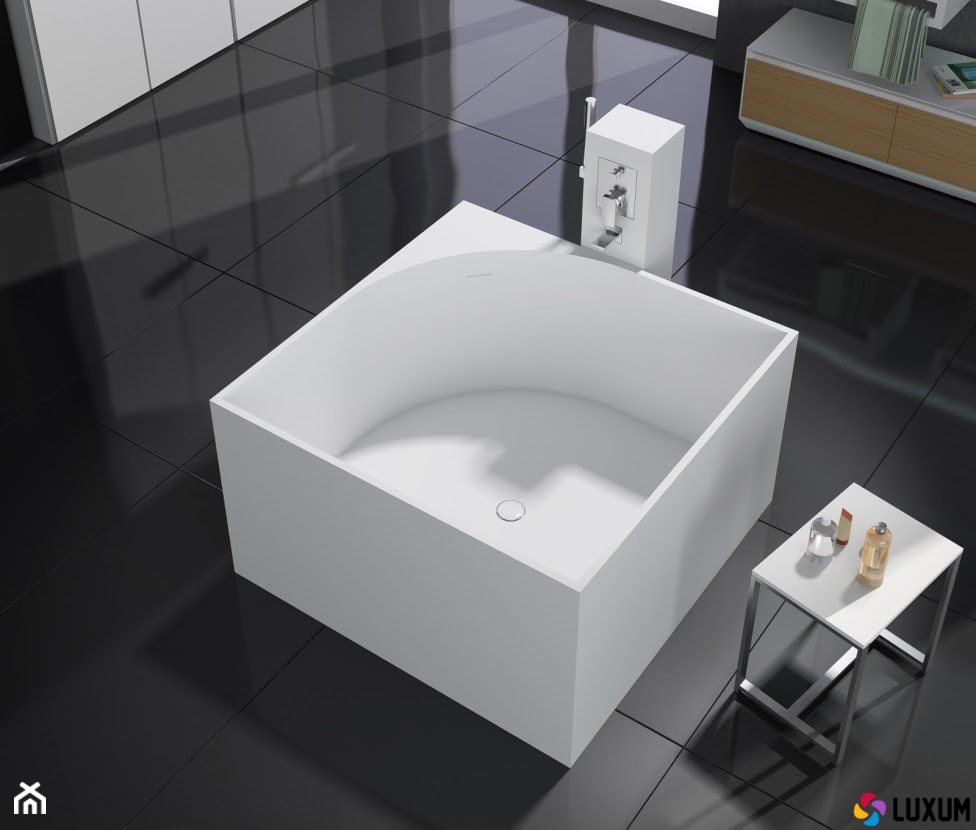 Wanny do nowoczesnej aranżacji łazienki - Duża łazienka - zdjęcie od Luxum - Homebook