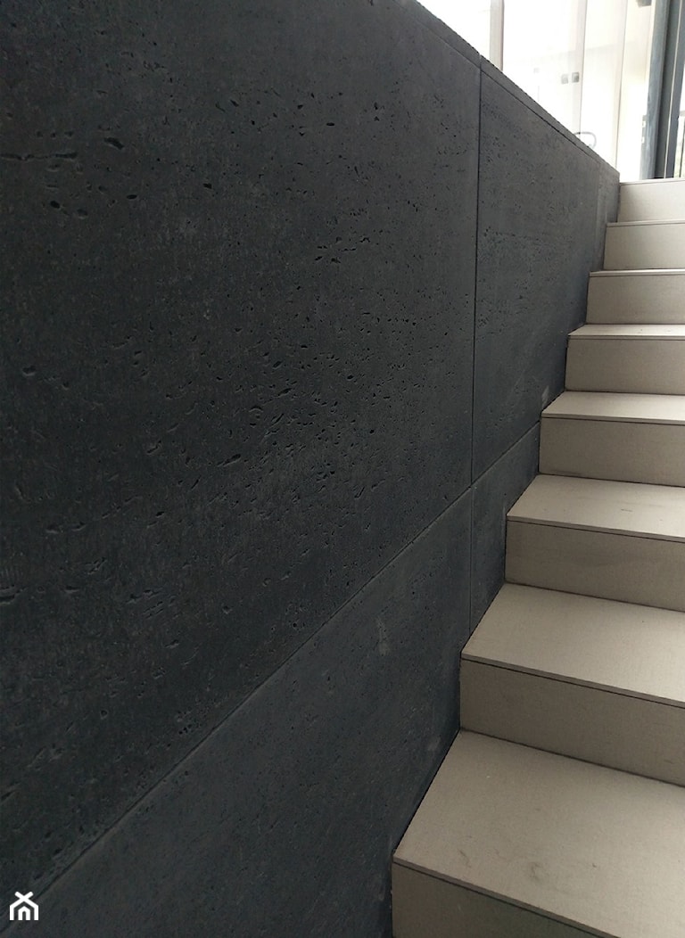 Najlepsze rozwiązania do wnętrz i na elewacje - beton architektoniczny Luxum.
Dekoracyjne płyty betonowe do szybkiego montażu o wysokich walorach estetycznych. 
Bez szkodliwych sztucznych włókien, z d - zdjęcie od Luxum - Homebook