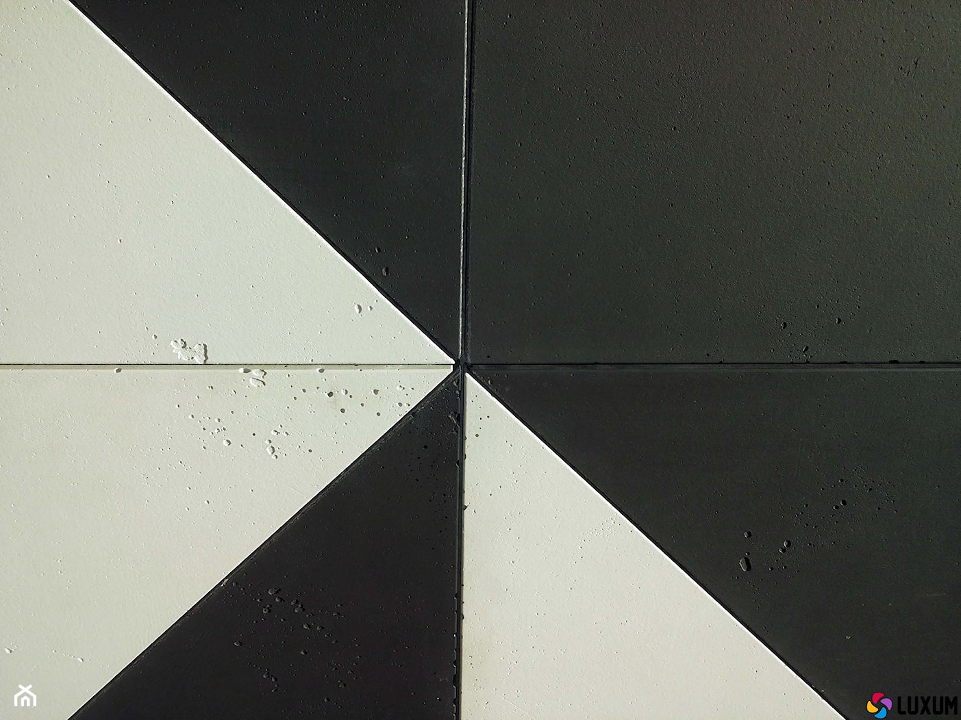 Mozaika z betonu architektonicznego - zdjęcie od Luxum - Homebook