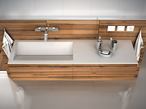 Nietypowa łazienka z produktami od Luxum w nowoczesnej odsłonie - Łazienka, styl nowoczesny - zdjęcie od Luxum