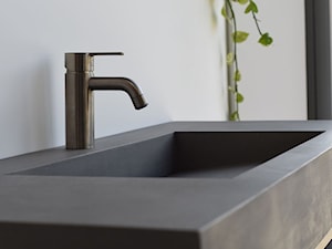 beton architektoniczny w łazience - umywalka - zdjęcie od Luxum