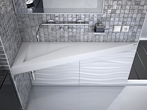 Nowoczesna łazienka z produktami Luxum - Łazienka w bloku w domu jednorodzinnym, styl nowoczesny - zdjęcie od Luxum