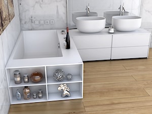 Łazienka w nowoczesnym wydaniu - zdjęcie od Luxum