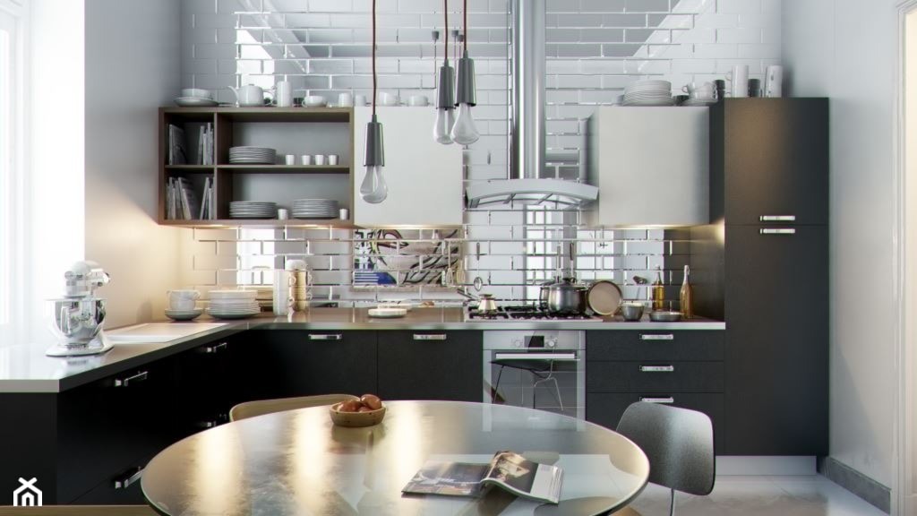 Luxformat - aranżacja płytek w kuchni - zdjęcie od Luxum - Homebook